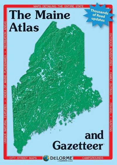 Delorme Atlas & Gazetteer Maine
