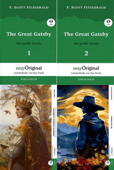 Amerikanische Meisterwerke (4 Bücher + Audio-Online) - Frank-Lesemethode - Kommentierte zweisprachige Ausgabe Englisch-Deutsch, m. 4 Audio, m. 4 Audio, 4 Teile