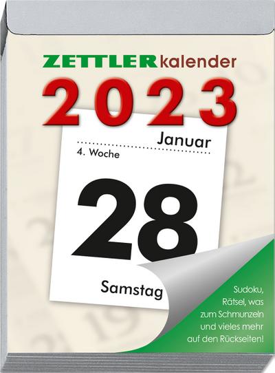Tagesabreißkalender XL 2023 8,2x10,7