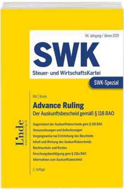 SWK-Spezial Advance Ruling