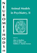 Animal Models in Psychiatry, II