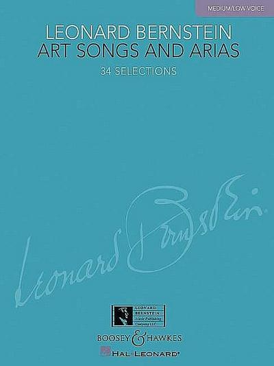 Art Songs and Arias: Medium/Low Voice - Leonard Bernstein