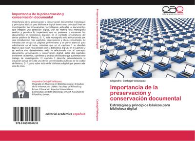 Importancia de la preservación y conservación documental