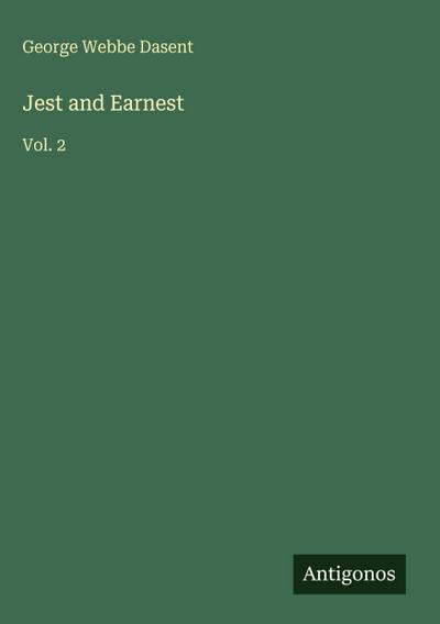 Jest and Earnest