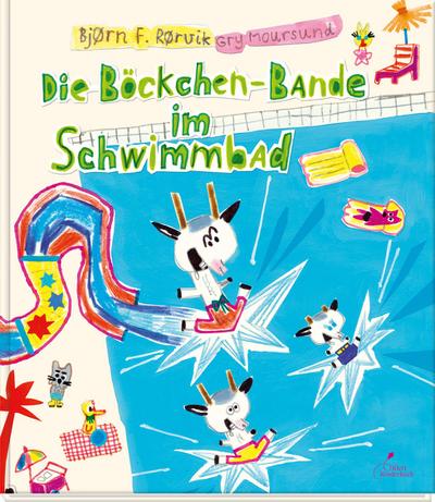 Die Böckchen-Bande im Schwimmbad