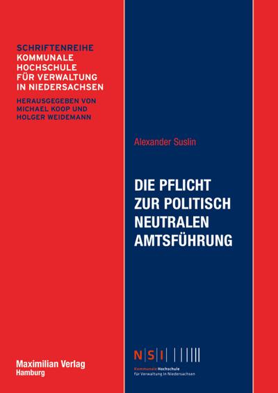 Die Pflicht zur politisch neutralen Amtsführung