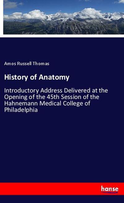 History of Anatomy