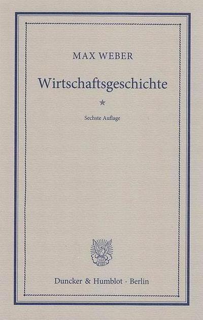 Wirtschaftsgeschichte.