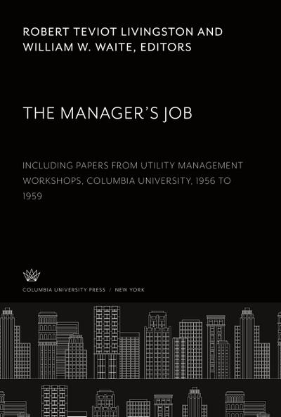 The Manager’S Job