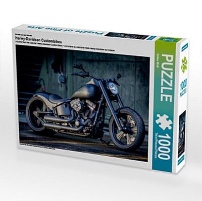 Ein Motiv aus dem Kalender Harley-Davidson Custombikes (Puzzle)