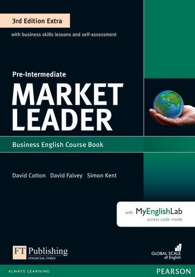 Extra Pre-Intermediate Coursebook with DVD-ROM and MyEnglishLab Pack