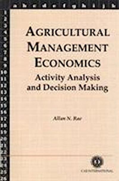 Agricultural Management Economics
