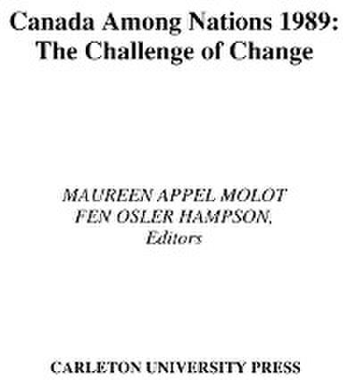 Canada Among Nations, 1989