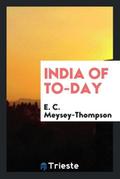 India of to-day