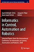 Informatics in Control, Automation and Robotics