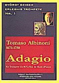 Adagio für Trompete und Harfe (Klavier)