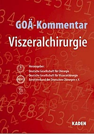 GOÄ-Kommentar Viszeralchirurgie