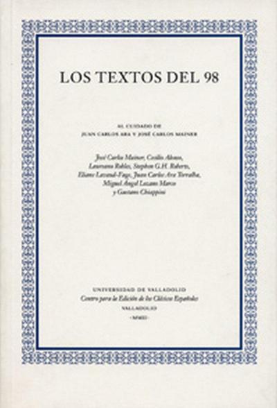 Los textos del 98