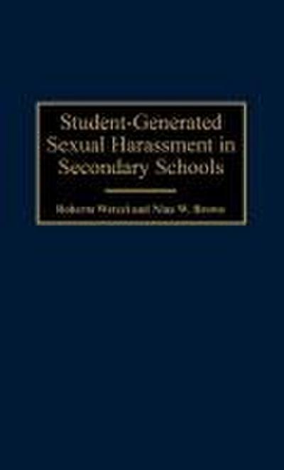 Student-Generated Sexual Harassment in Secondary Schools