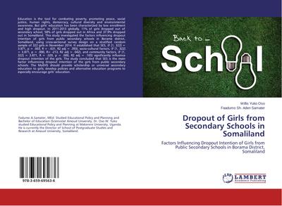 Dropout of Girls from Secondary Schools in Somaliland