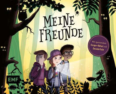Meine Freunde - Das Freundebuch mit schaurig-spannendem Escape-Rätsel