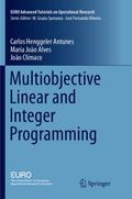 Multiobjective Linear and Integer Programming