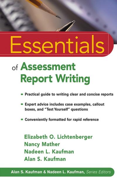 Essentials of Assessment Report Writing