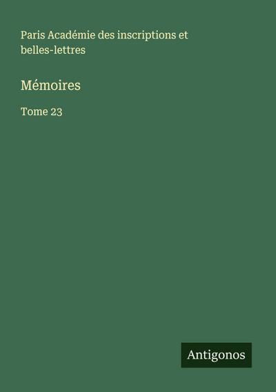 Mémoires