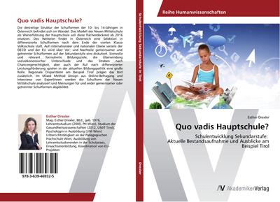 Quo vadis Hauptschule?