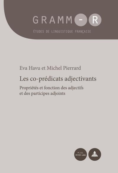 Les co-prédicats adjectivants
