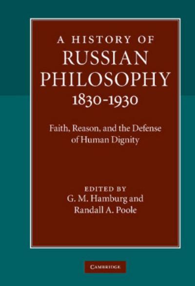 A History of Russian Philosophy 1830-1930