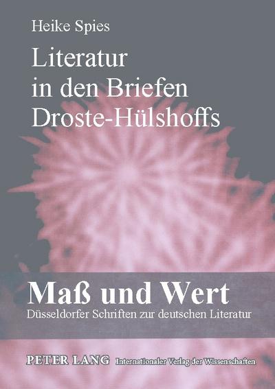 Literatur in den Briefen Droste-Hülshoffs