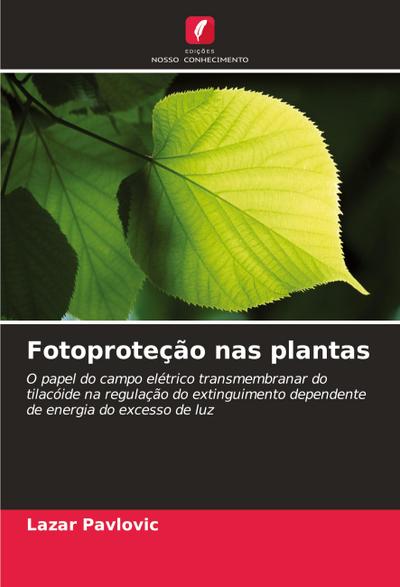 Fotoproteção nas plantas