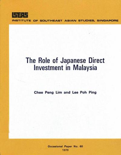 The Role of Japanese Direct Investment in Malaysia