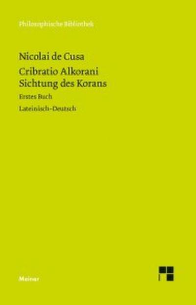 Cribratio Alkorani / Sichtung des Korans
