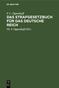 Das Strafgesetzbuch für das Deutsche Reich