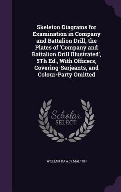 Skeleton Diagrams for Examination in Company and Battalion Drill, the Plates of ’Company and Battalion Drill Illustrated’, 5Th Ed., With Officers, Cov