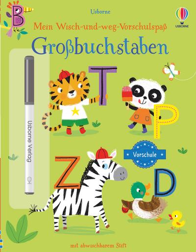 Mein Wisch-und-weg-Vorschulspaß: Großbuchstaben (Wisch-und-weg-Vorschulspaß-Reihe)