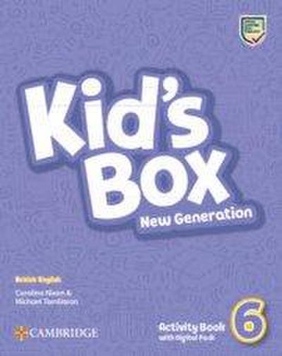 Kid’s Box New Generation Level 6 Activity Book with Digital Pack British English