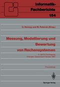 Messung, Modellierung und Bewertung von Rechensystemen