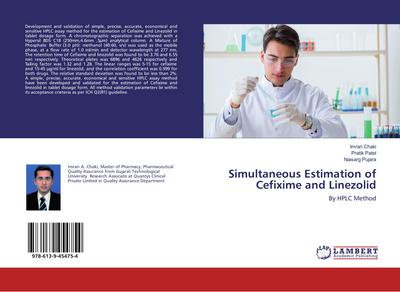 Simultaneous Estimation of Cefixime and Linezolid