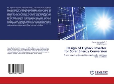 Design of Flyback Inverter for Solar Energy Conversion