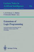 Extensions of Logic Programming