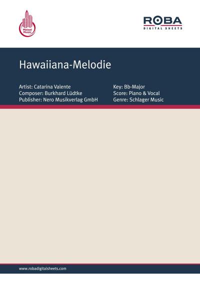 Hawaiiana-Melodie