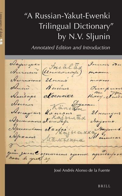 "A Russian-Yakut-Ewenki Trilingual Dictionary" by N.V. Sljunin
