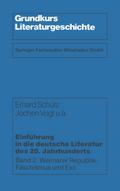 Einführung in die deutsche Literatur des 20. Jahrhunderts