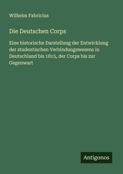Die Deutschen Corps