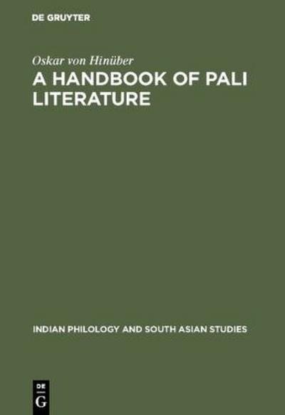 A Handbook of Pali Literature