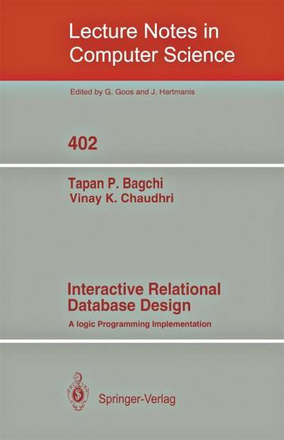 Interactive Relational Database Design