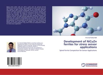 Development of NiCuZn ferrites for stress sensor applications